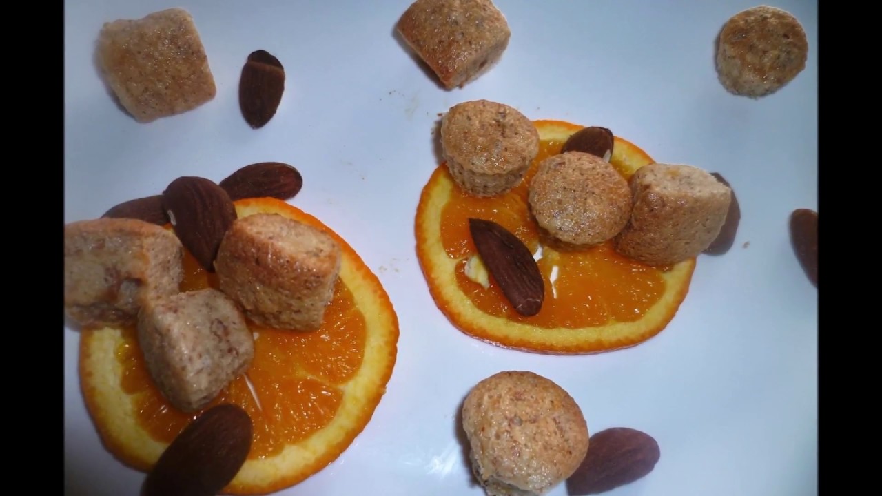Biscotti di mandorle all’arancia