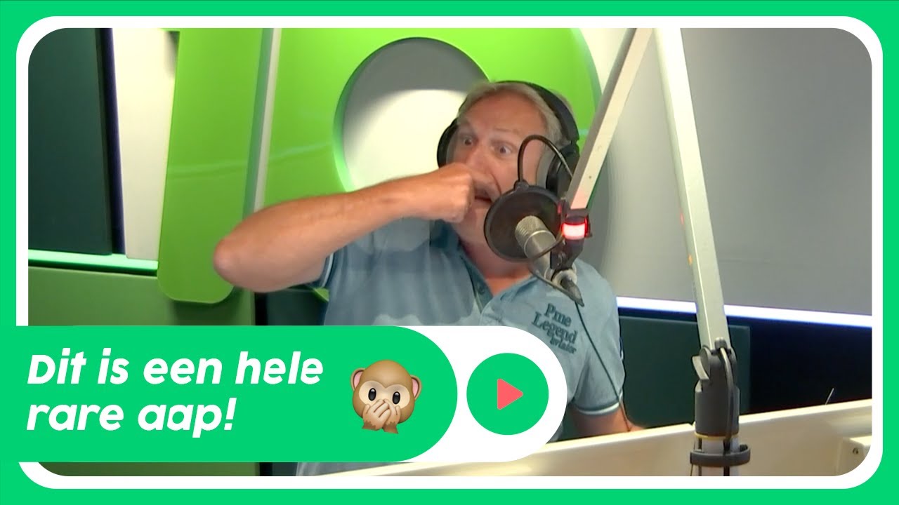 Mop van Rob: een hele rare aap! | Radio 10