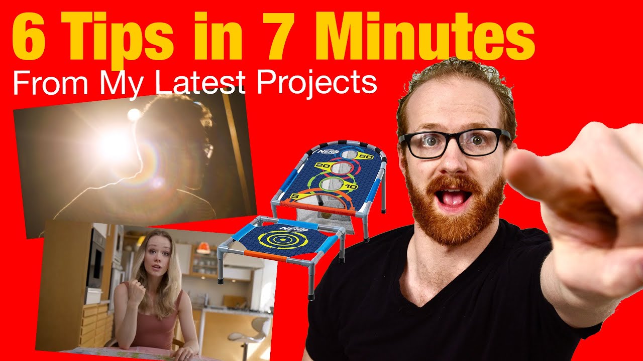 Tips from on Set of My Latest Projects