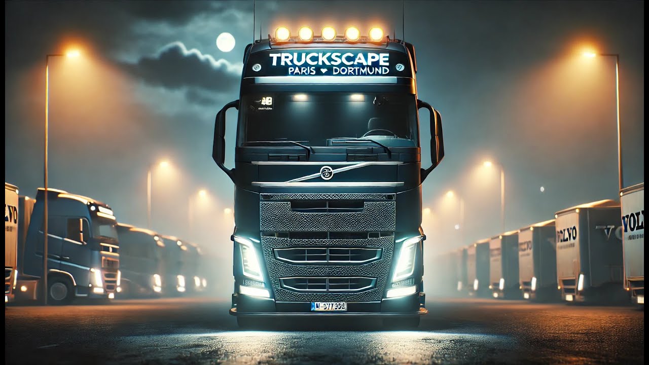 Night Delivery   Paris to Dortmund 🚛   ETS2 No Commentary