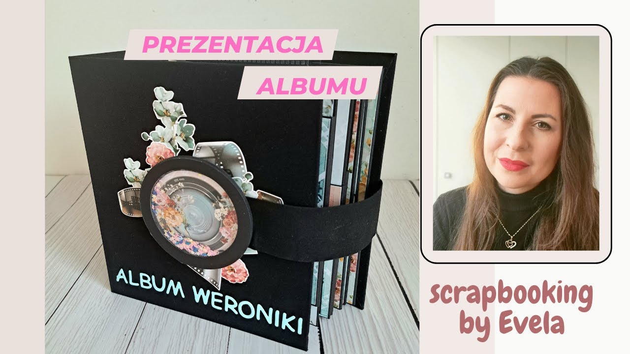 Mój nawiększy album #scapbooking dla nastolatki z elementami popup