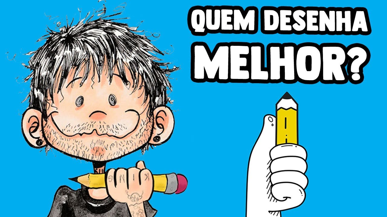 QUEM É O MELHOR DESENHISTA DA INTERNET? - Jogando DRAW IT pela primeira vez!