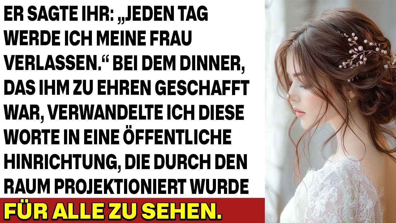 Ich enthüllte bei seiner Feier 37 Hotelrechnungen – er erwartete, dass ich zusammenbrechen würde