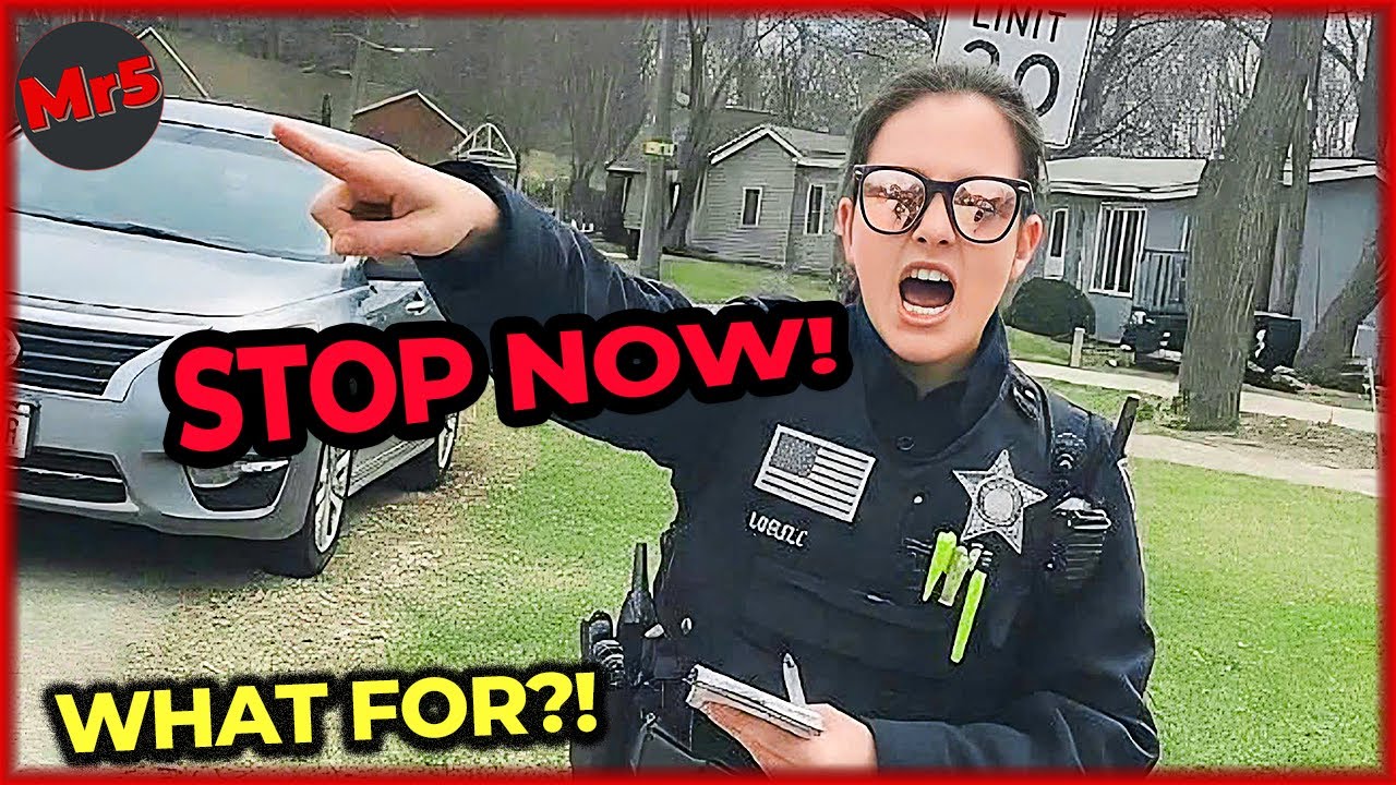 Cop Suddenly Points at Me – What’s Going On!