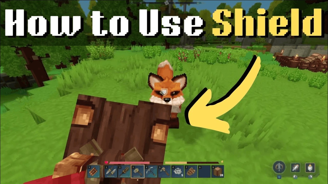 How to Use Shield in Hytale - use multiple shields