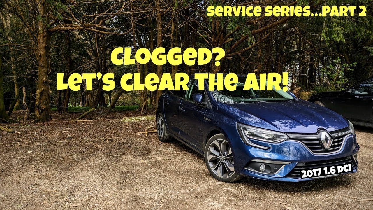 Замена воздушного фильтра Renault Megane 4