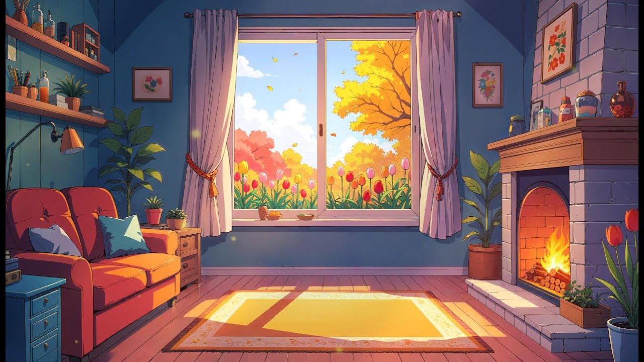 spring cottage | cozy lofi for relaxing & studying