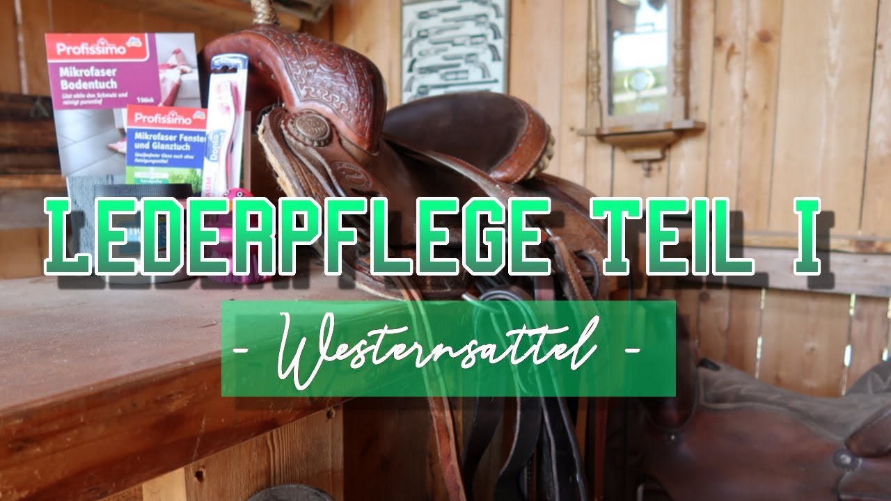 WESTERNSATTELREINIGUNG | DM HAUL für den Stall | LEDERPFLEGE TEIL 1