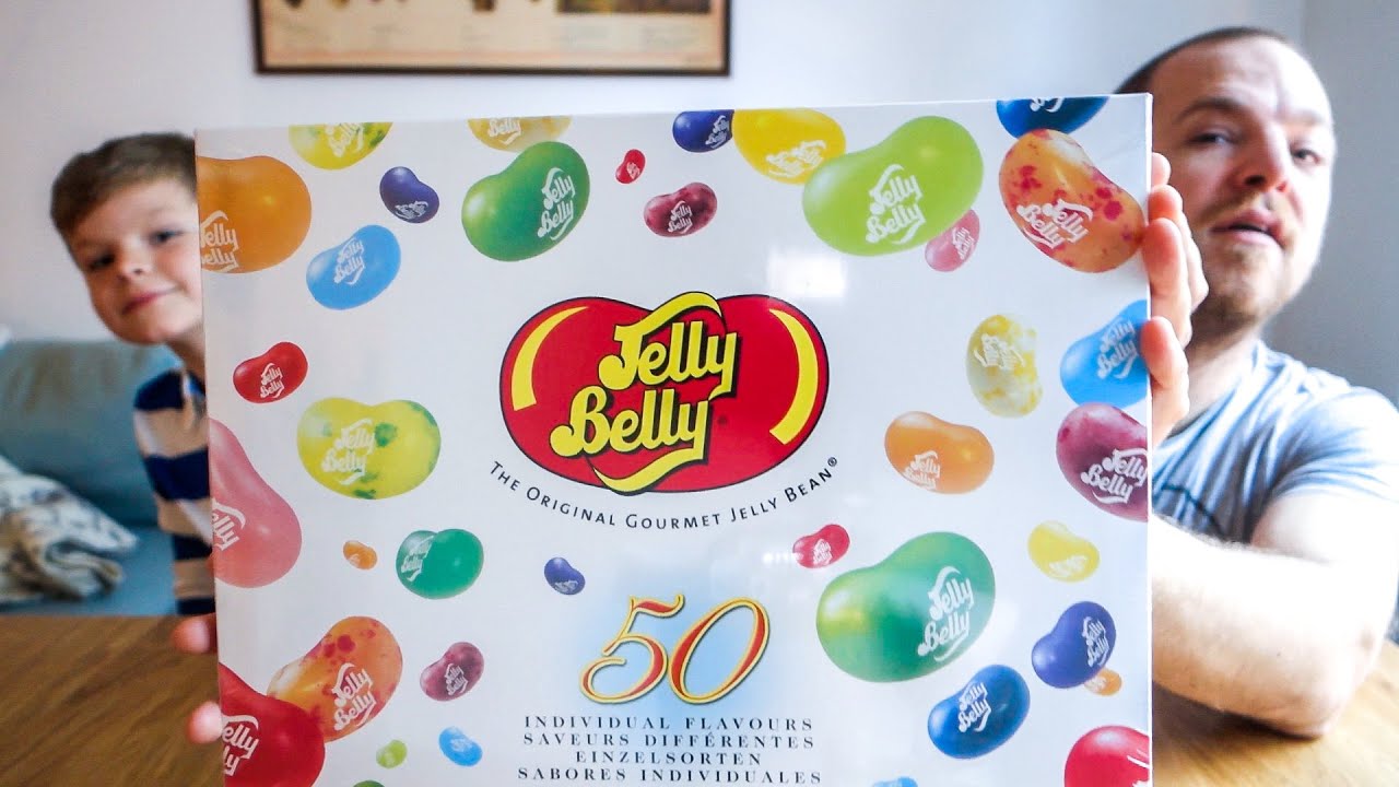 Johan & Ludvig testar 50 sorters Jelly Beans från Jelly Belly