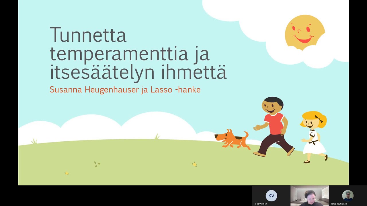 Tunnetta, temperamenttia ja itses&auml;&auml;telyn oppimisen ihmett&auml;