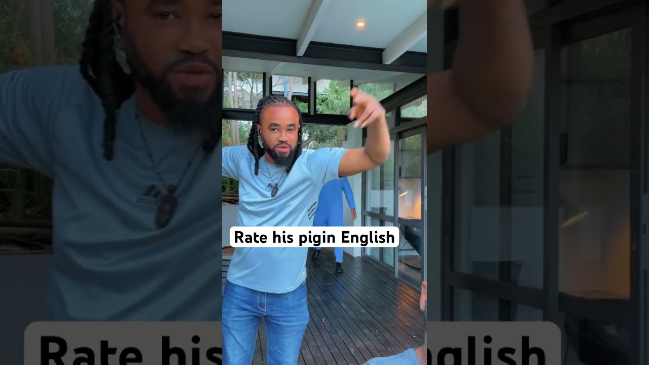 Rate Anton's pidgin English 