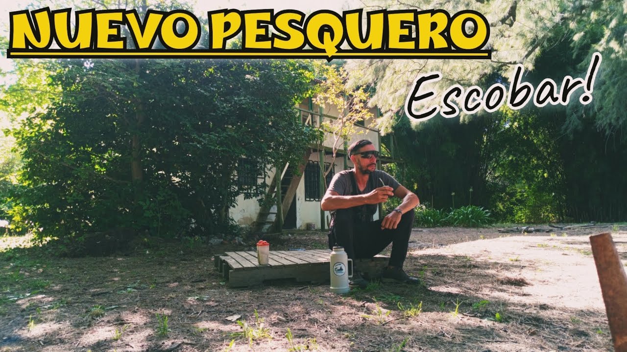 PESCA Y COCINA, TENES QUE VENIR A ESTE LUGAR EN ESCOBAR!