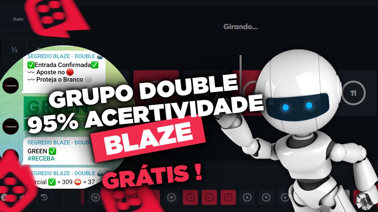 ROB&Ocirc; BLAZE GR&Aacute;TIS - SALA DE SINAIS DOUBLE FREE ⚫🔴⚪️