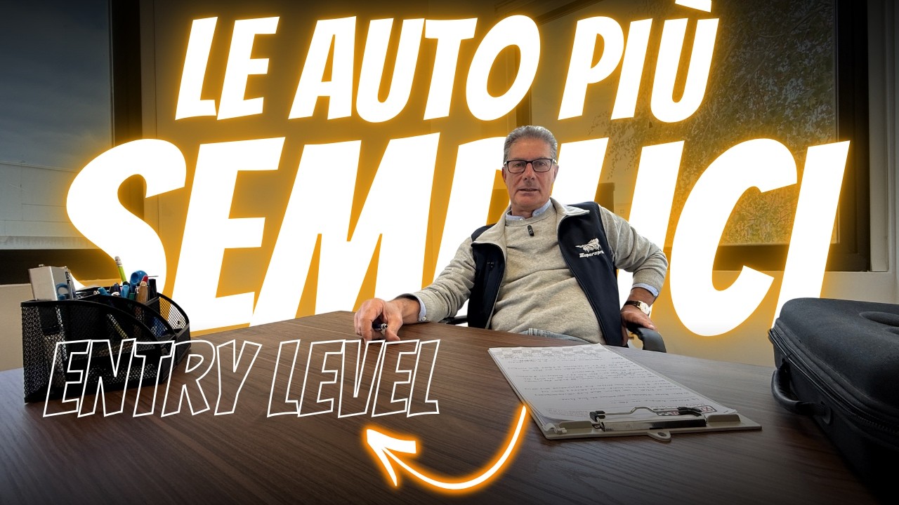 VOGLIO un'AUTO SEMPLICE da USARE e Con POCA ELETTRONICA, Esiste Ancora?