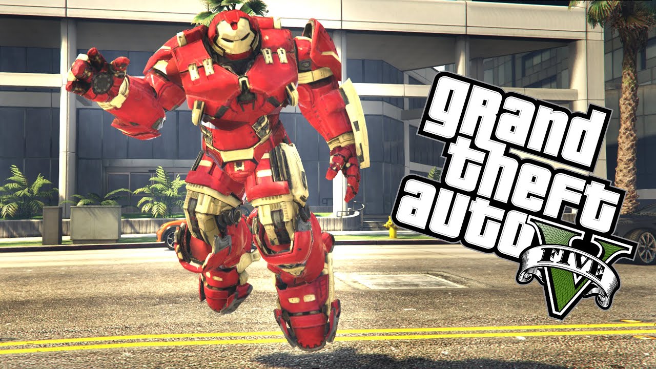 IRON MAN MOD w GTA V SINGLEPLAYER - 