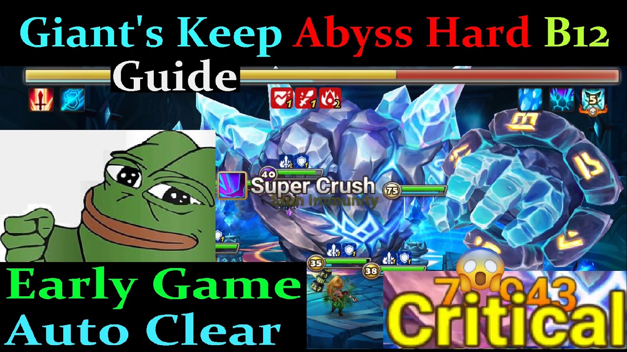 Giant B12 Guide 👊 F2P SW Guide Part 2: Veromos goes Demon Mode 😈 Best Buffs, Debuffs, Runes, Units