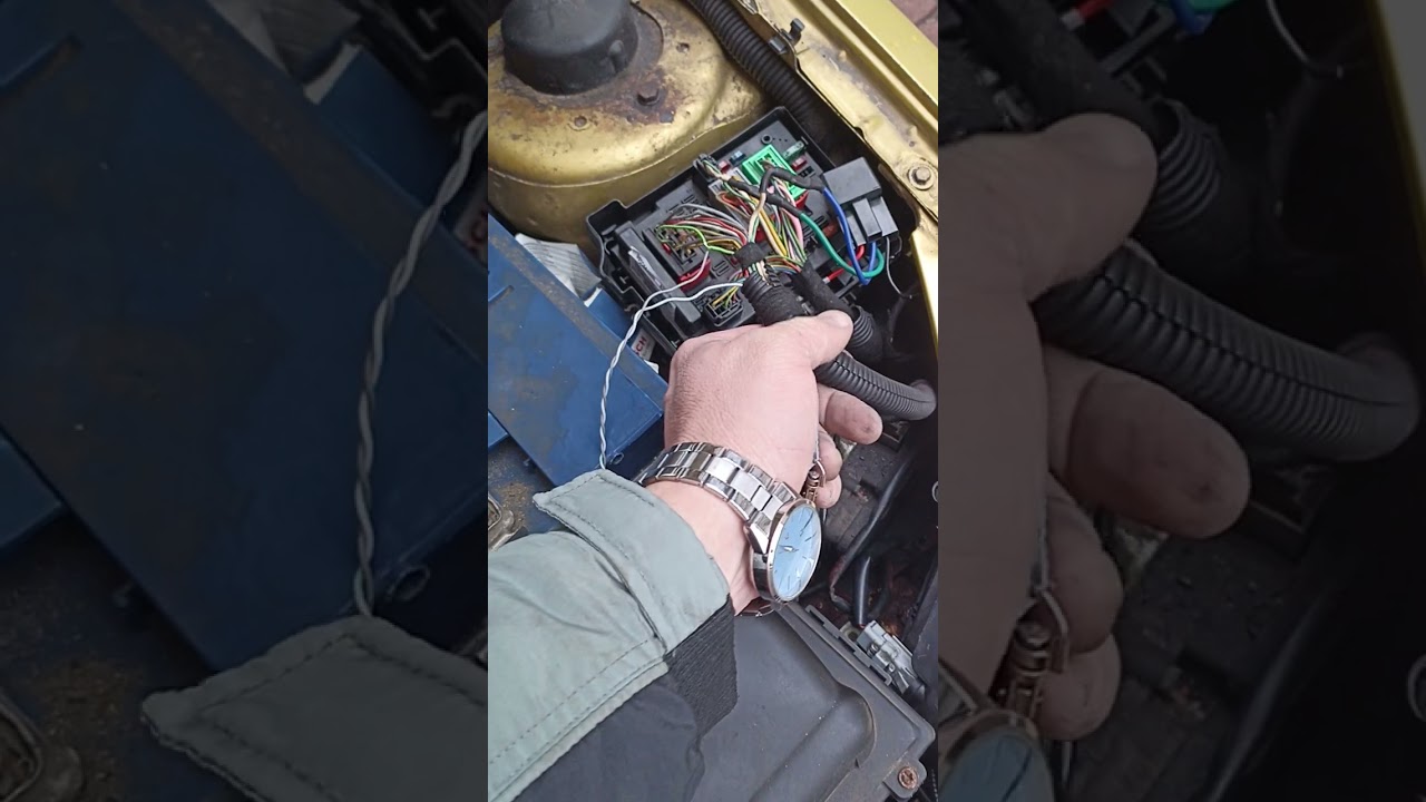 Peugeot 206 silnik nie daje sie uruchomić, nie działają wycieraczki, światła, wentylator.