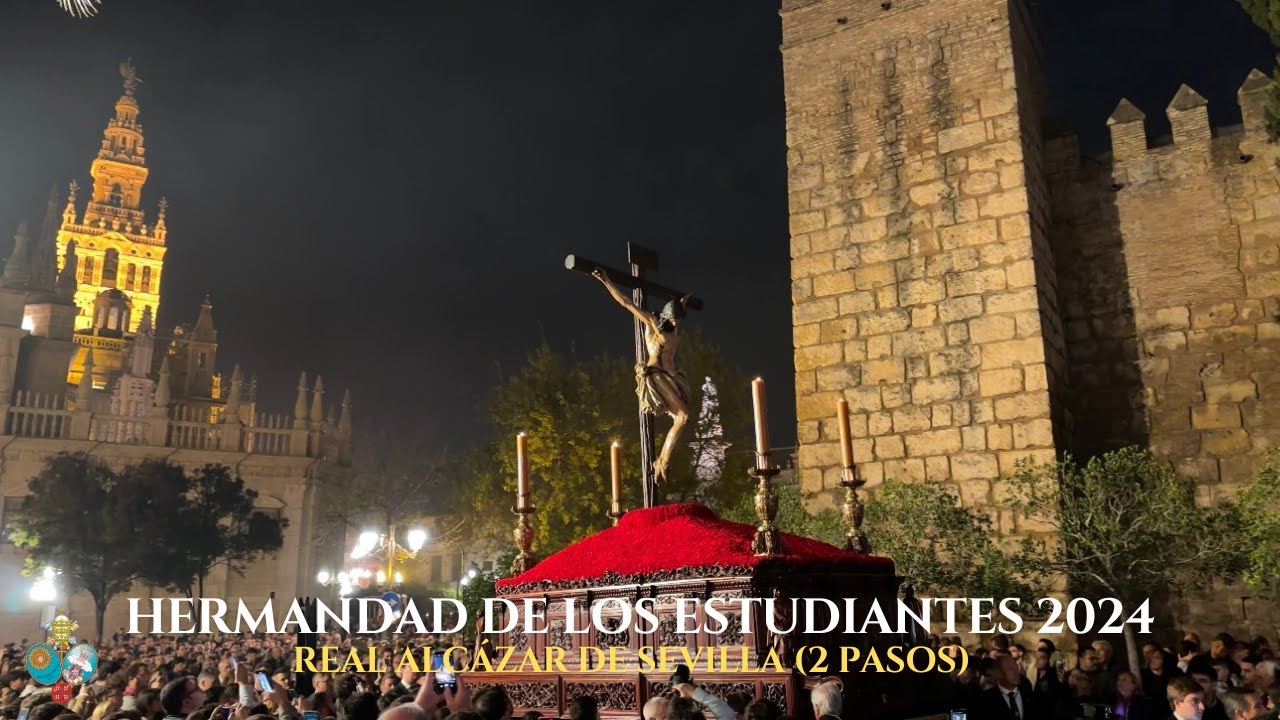 [4K] Cristo de la Buena Muerte y Virgen de la Angustia (Hermandad Los Estudiantes) 2024 Sevilla