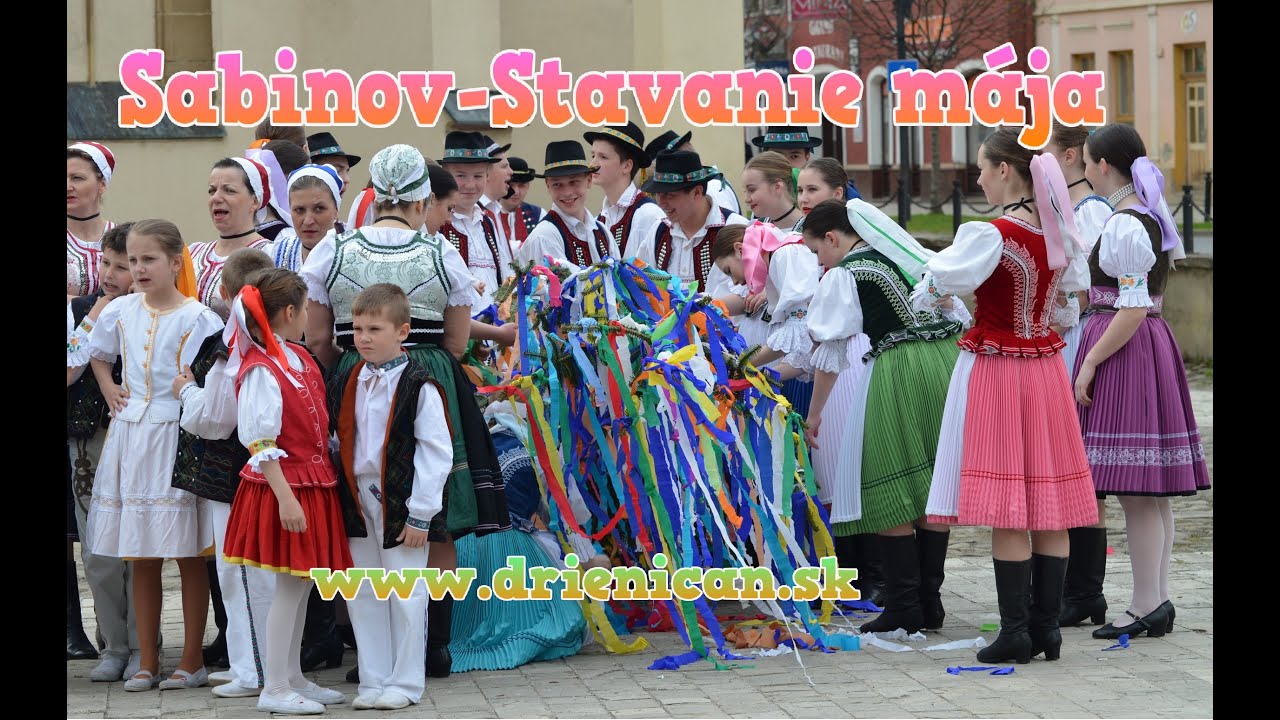 Sabinov-Stavanie mája, Full HD Video