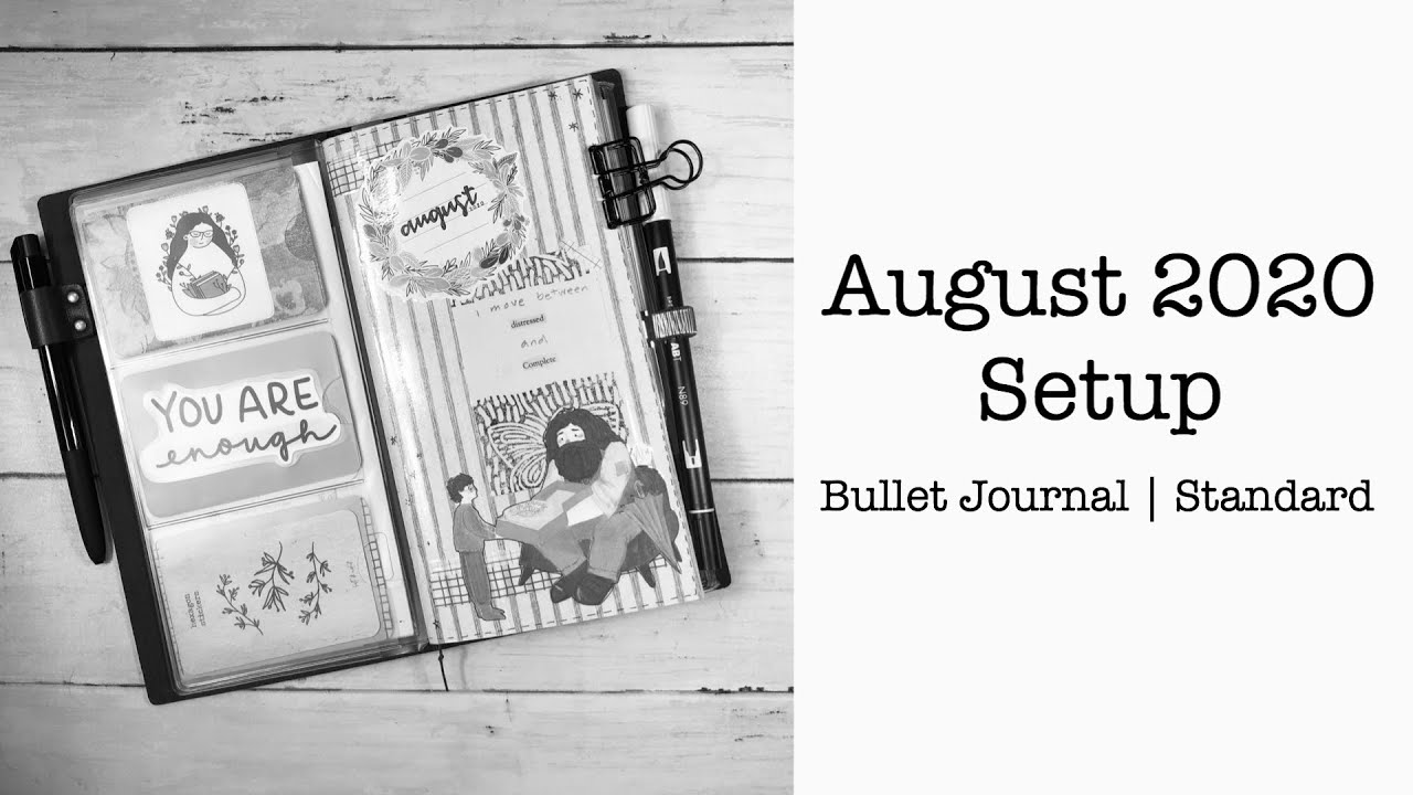 August 2020 Setup | Bullet Journal | Standard
