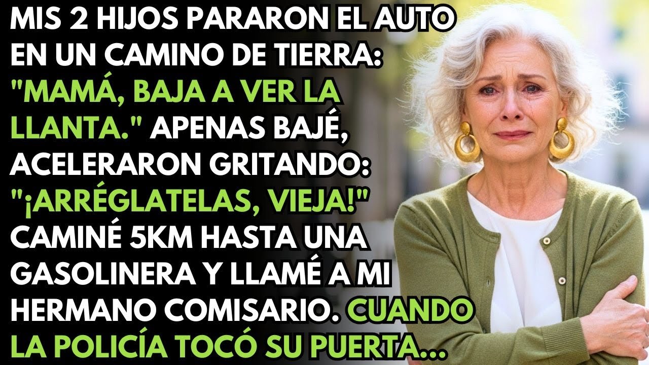 Mis Hijos Me Abandonaron en la Ruta: Arréglatelas, Vieja, Pero Cuando la Policía Llegó a Su Casa...