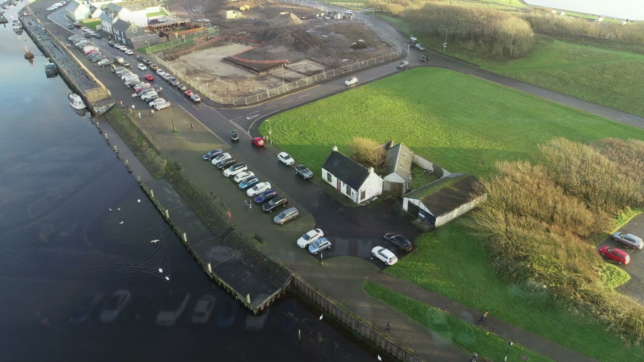 Irvine Harbour, Ayrshire, Scotland