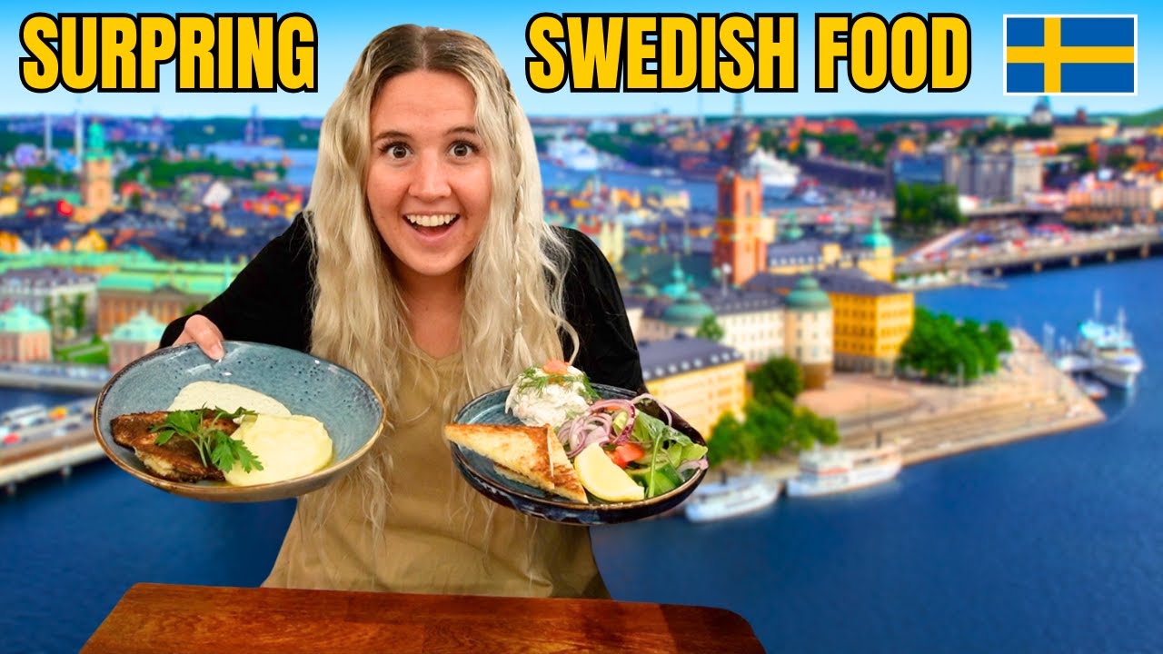 We Didn't Expect Swedish Food To Be Like THIS! (Stockholm Food Tour)