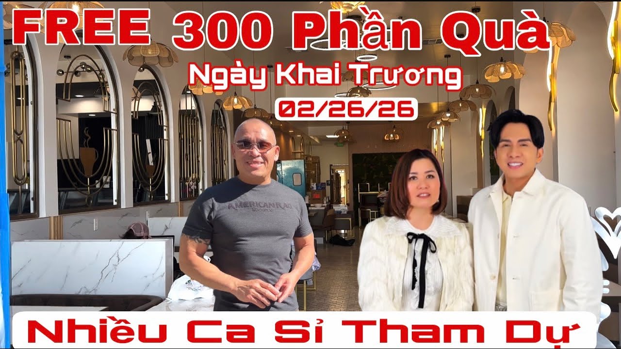 02/26/26,FREE 300 phần Quà 🎁 ngày khai trương,Đan Trường cạnh tranh nổi tại Bolsa O ?