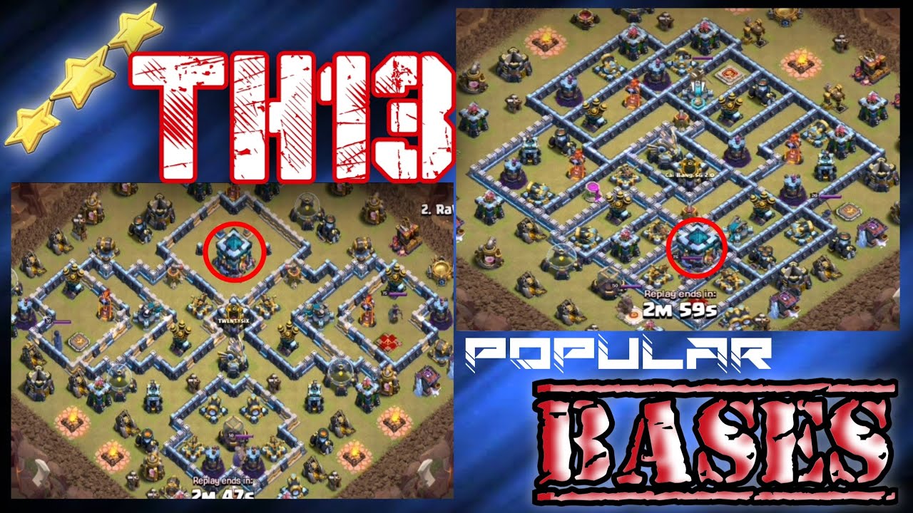 Popular base th13 | how to 3star th13 | Best th13 attack strategy | new troops |  September 28, 2020