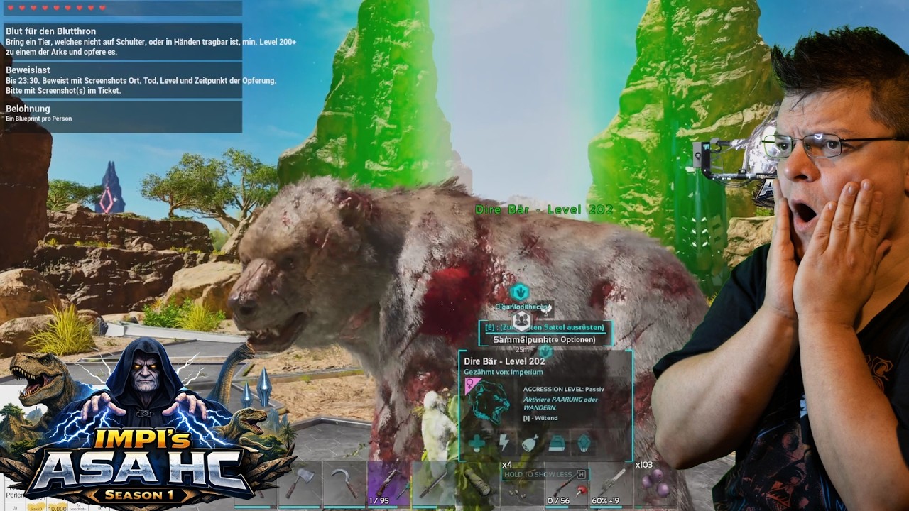 ARK Survival Ascended Hardcore - Impi´s HC Projekt S1-T4 Wir müssen es tun ...