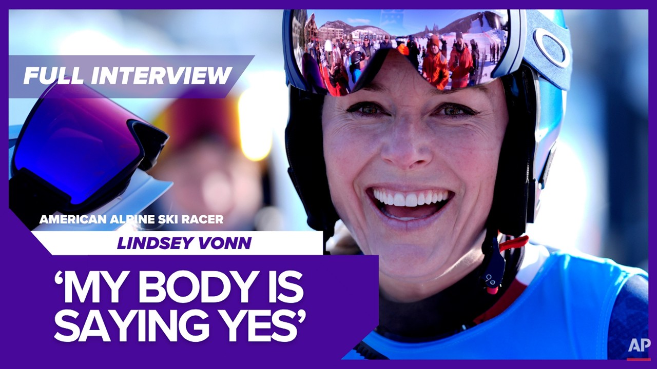 Lindsey Vonn: Comeback at 41, Cortina Olympics & honoring her mother's legacy | Skiing interview
