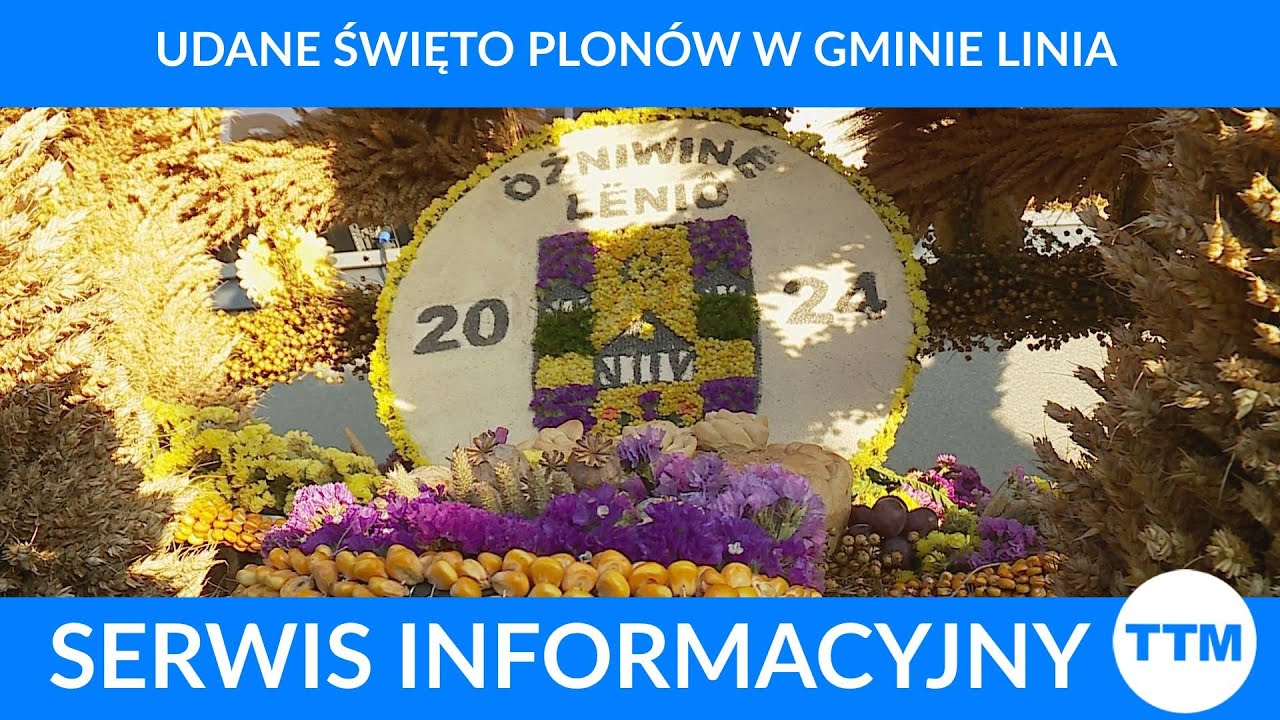 Udane święto plonów w gminie Linia