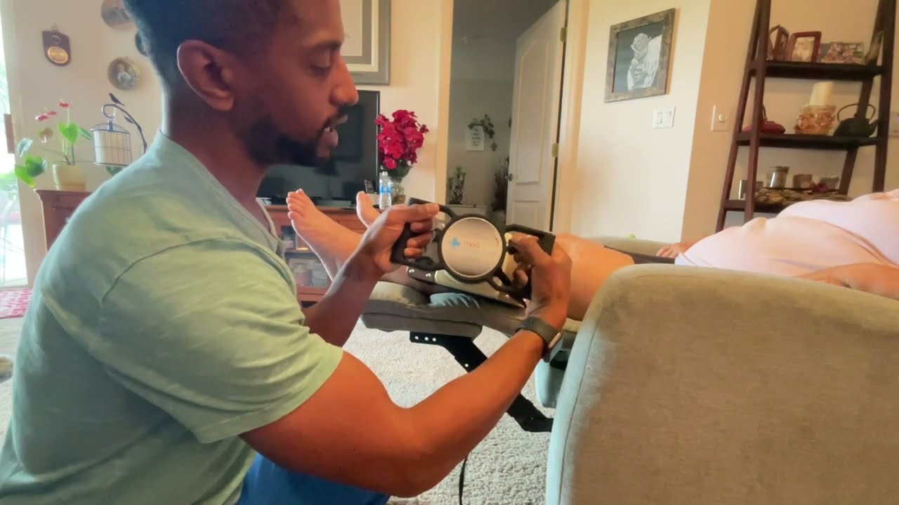 MedMassager Orbital Body Massager: Live Demo & Review for Lymphedema Relief | Deep Tissue Therapy