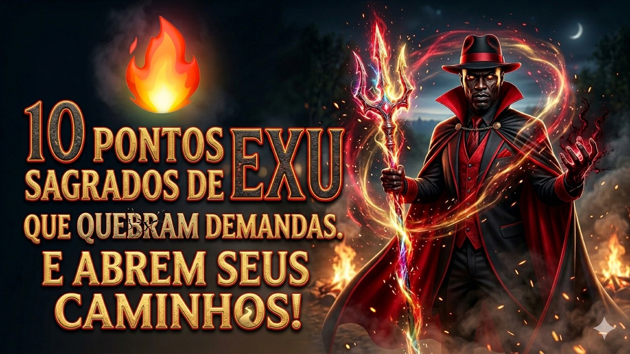 10 Pontos de Exu Poderosos Pontos de Umbanda para Proteção, Abertura de Caminhos e Força Espiritual