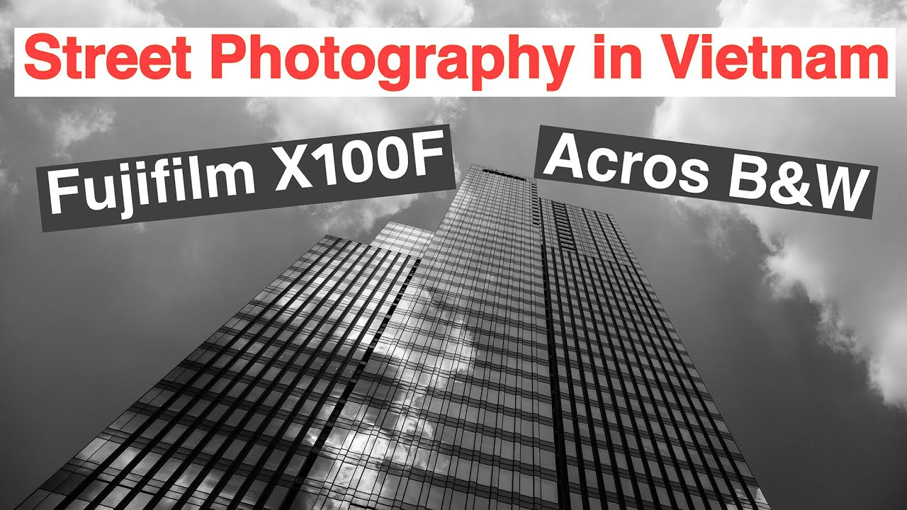 [4K] Street Photography Around HCMC, Vietnam | Fujifilm X100F & Acros B&W Film Simulations