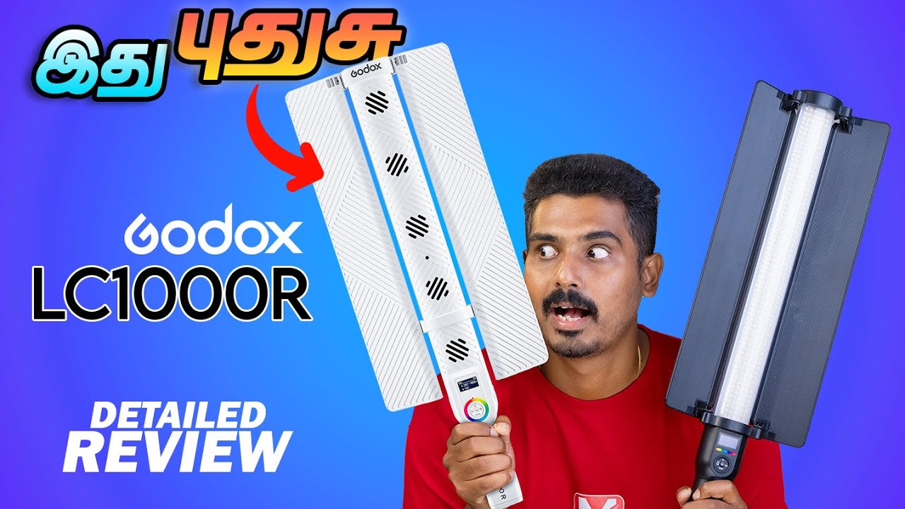 Godox LC1000R | Full Detailed Review | 100 watts RGB Light Stick | MirrorME studio Tamil Photography