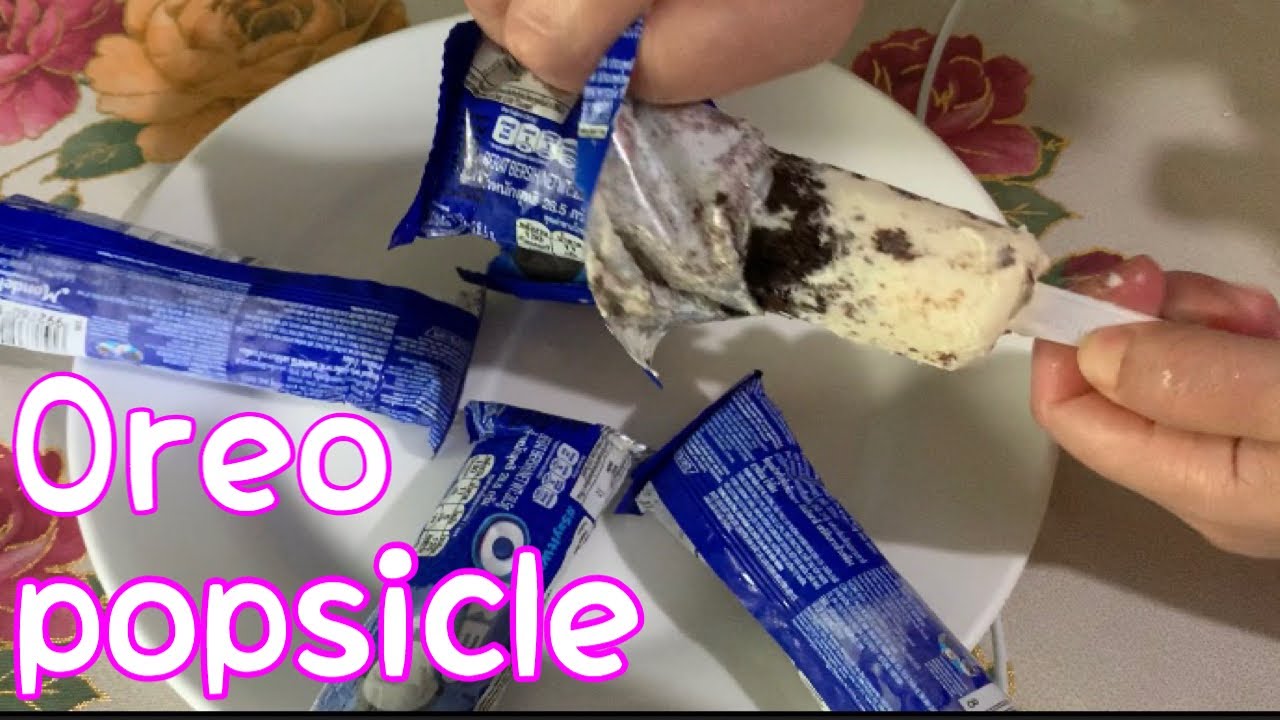 OREO POPSICLE WITHOUT MOLD | DIY