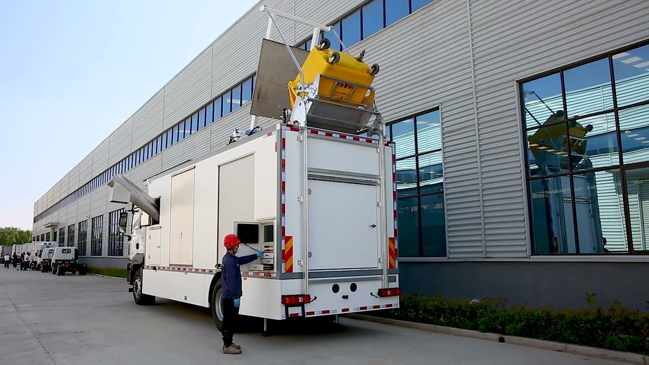 Mobile Medical Waste Disinfection Treatment Vehicle  Liying Technology