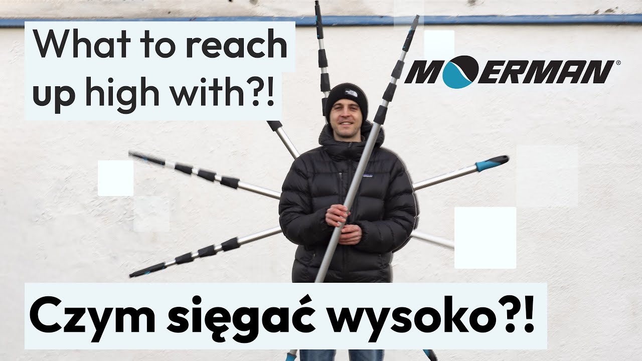 Ułatw sobie mycie okien! Kij teleskopowy Moerman Bi-Component vs. Unger, co wybrać? | Recenzja