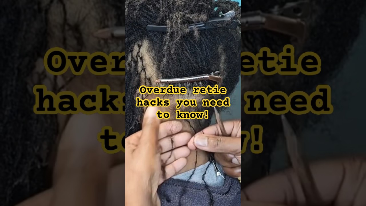 Советы по затягиванию шнурков #locs #microlocs #sisterlocks #interlocs