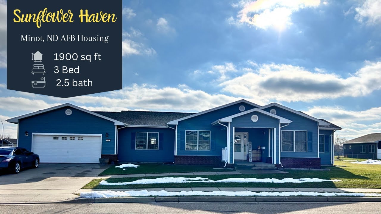 Minot, ND AFB Housing | Sunflower Haven Layout