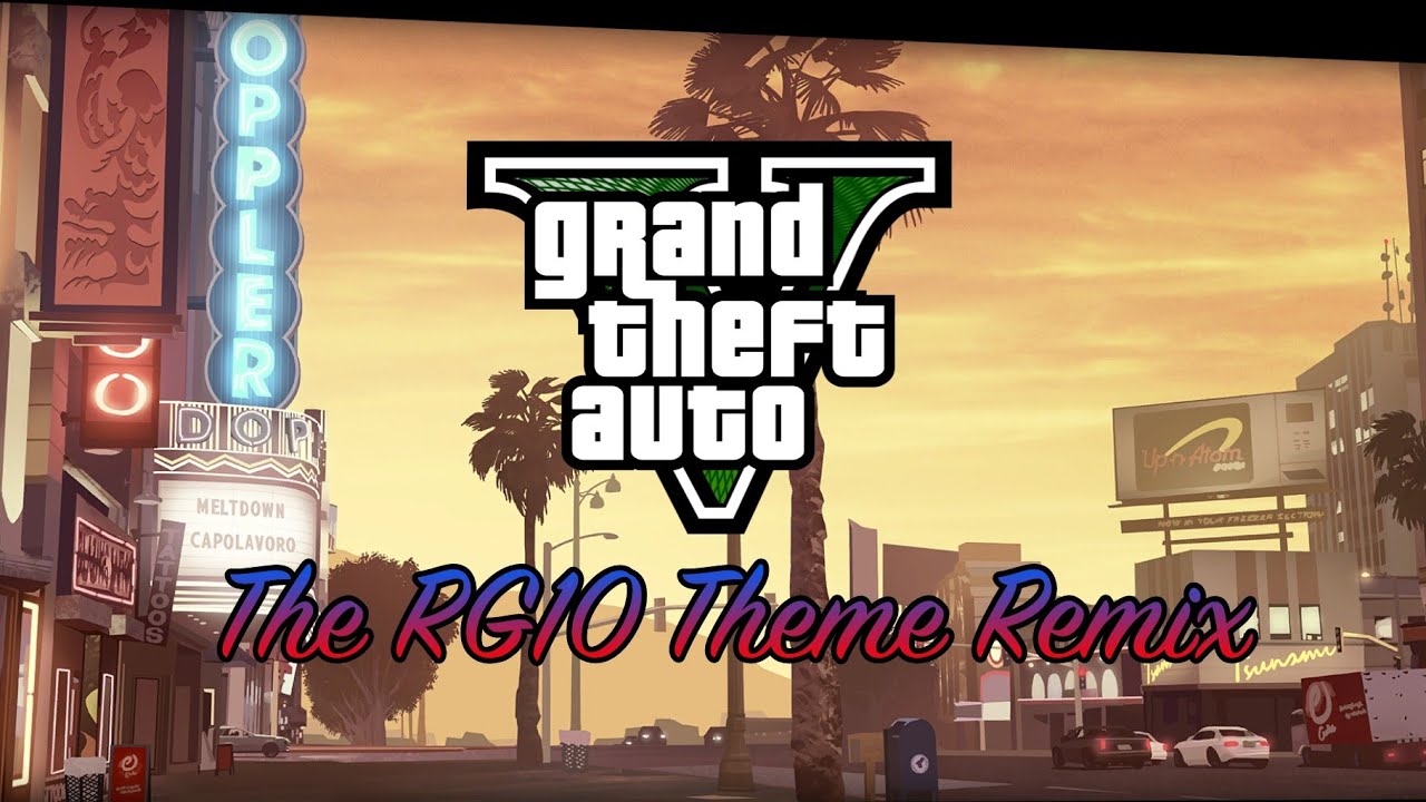 GTA5, The RG10 Theme Remix (Wanted Level Theme)