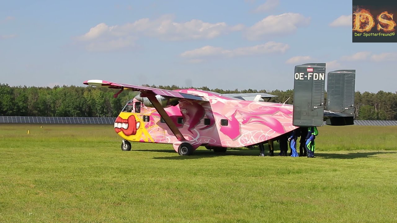 Short SC7 Skyvan S3 OE-FDN + Springtunier