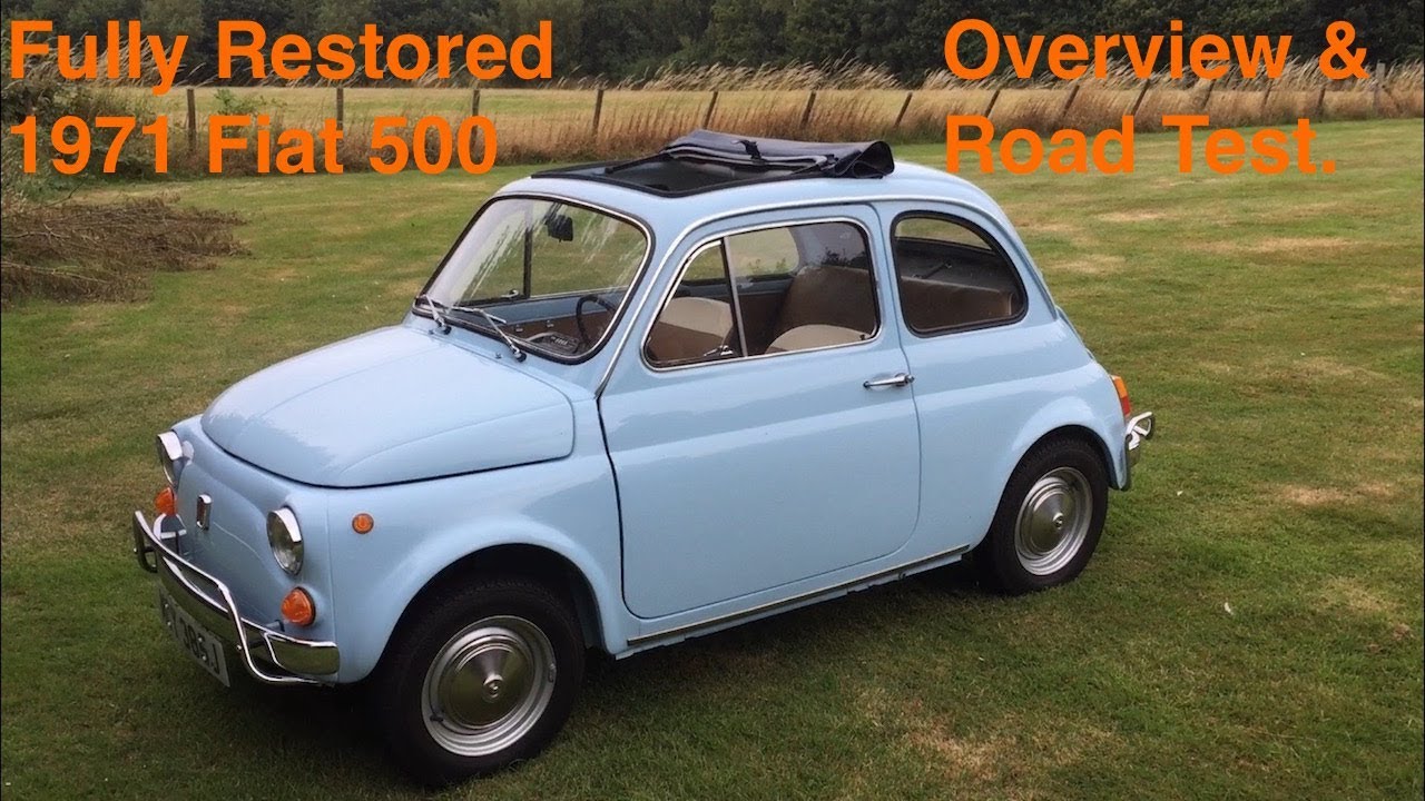 I look at a fully restored Classic Fiat 500L from 1971. It's stunning !!