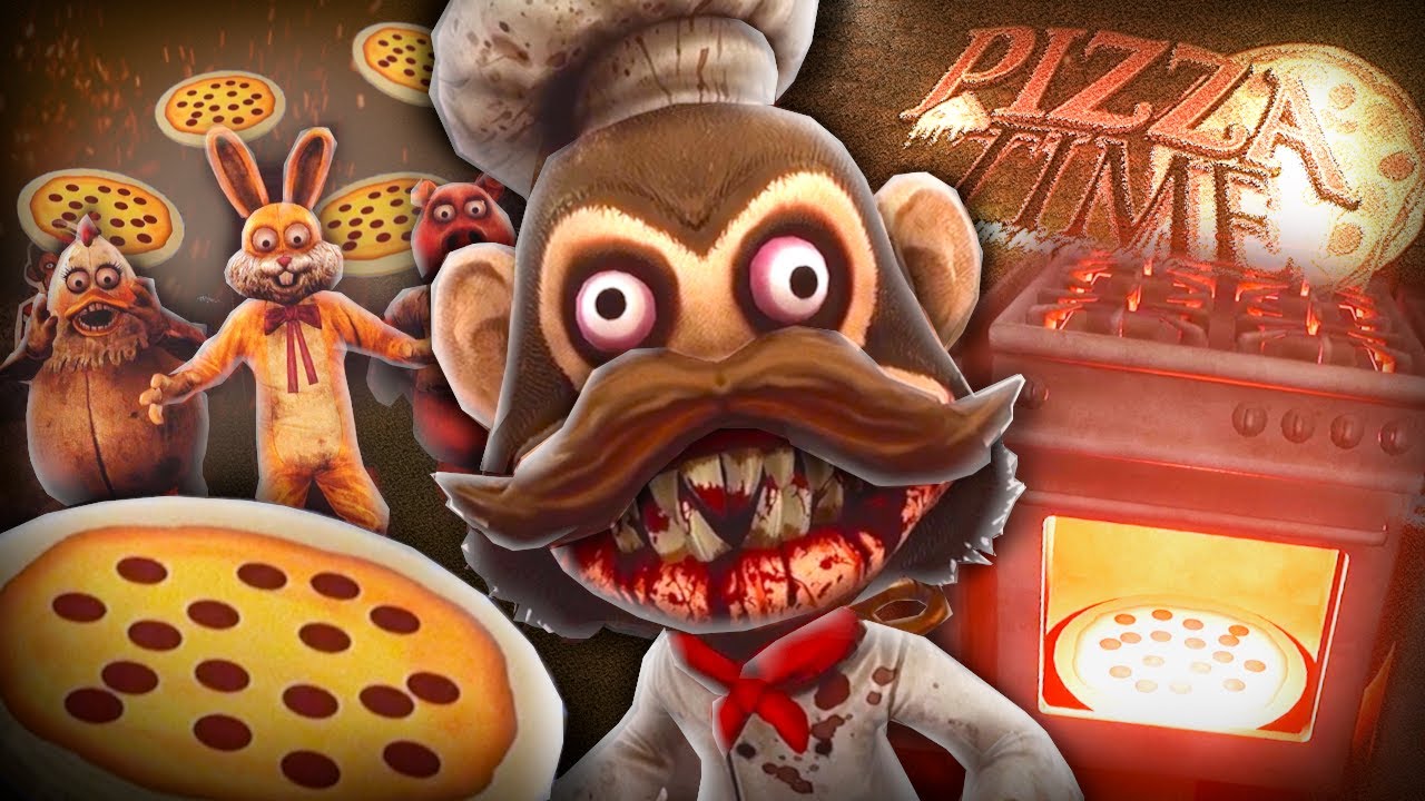 Работа в пиццерии в стиле Dark Deception || Время пиццы с Murder Monkeys (Прохождение)