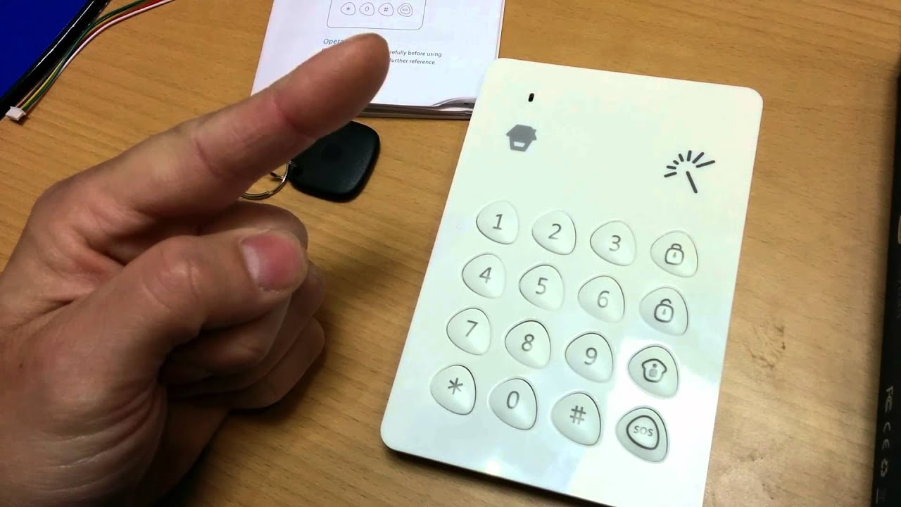 Asociar un KP700 a un mando RFID