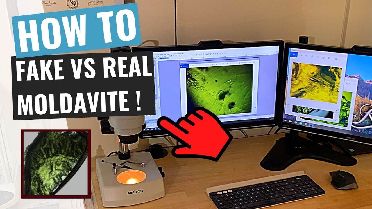 Rocks2Rings Real vs Fake Moldavite - Lab Analysis Short Version