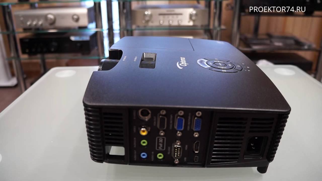Обзор проектора Optoma s316