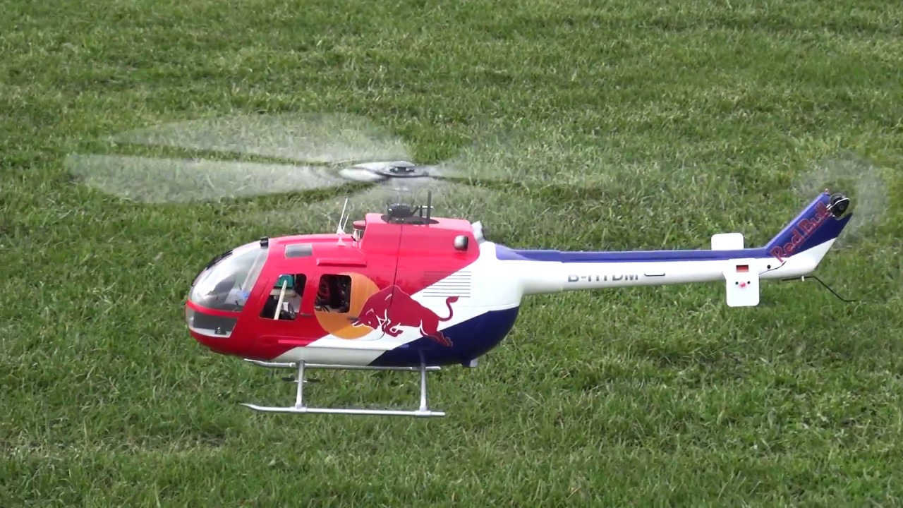 BO 105 RC Helicopter 450 size with scale Fuselage