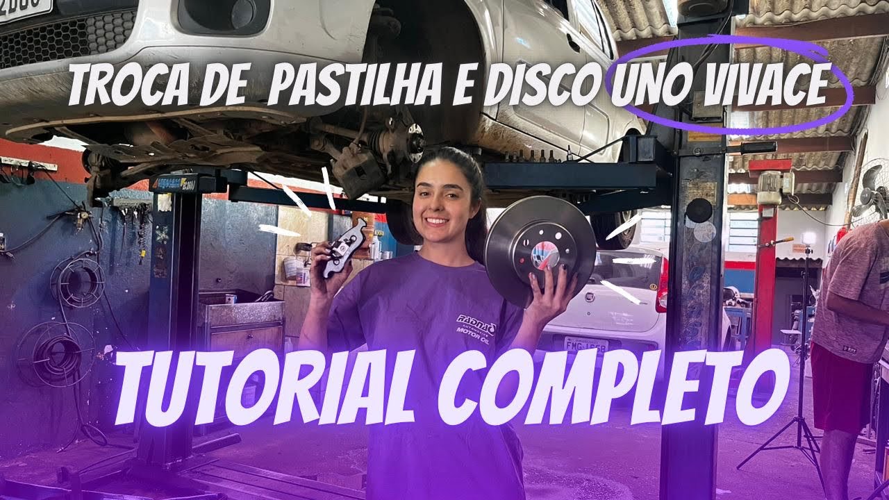 TROCANDO DISCO E PASTILHA DO : UNO VIVACE ! Tutorial Completo ✅